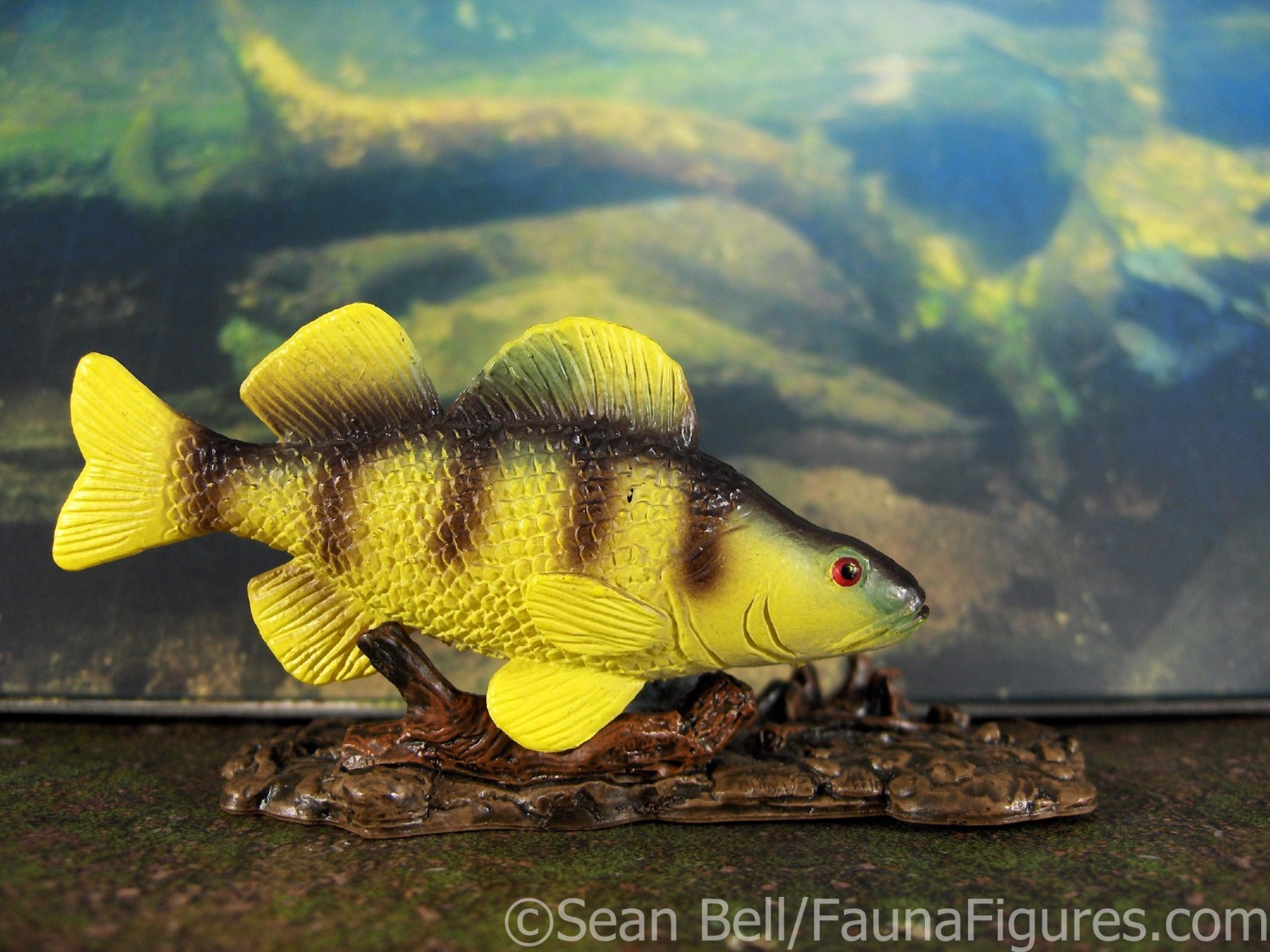 Vault tales 81 Replica Toy Fish Yellow Perch – Fauna Figures Blog